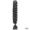 Pelucas de Fibra Sintética Europeas y Americanas, 41 Pulgadas, 165 Gramos, Trenzas Grandes, Trenza de Presión, Extensiones de Rastas, Al por Mayor en Stock