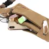 Chegada Nova Bolsa de Cintura em Lona Masculina e Feminina Ajuste Esportes ao Ar Livre Multiuso Carteira Transversal Passeio Corrida Bolsa de Cintura em Lona