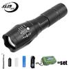 Linterna LED Luz Fuerte Aleación de Aluminio Ajuste de Enfoque Telescópico Linterna Mini Impermeable Luz Fuerte Portátil para Exteriores Linterna T6