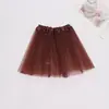 Venta al por mayor de fábrica de ropa de baile de alto rendimiento para adultos, falda de tres capas de seis piezas, suministro en stock