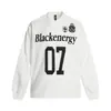 Magic Bear 2026 Nova Camiseta Esportiva Estilo Americano Solta Hip-Hop Suor Quick-Drying Camiseta com Patch Manga Longa Masculina