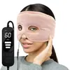 Mascarilla Eléctrica USB para Ojos con Temporizador de Tres Niveles, Mascarilla Calefactora de Grafeno, Compresa Caliente, Calefacción, Calor y Circunferencia de Cabeza Personalizable