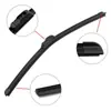 Adecuado para Toyota Prius V 2012-2021 Limpiaparabrisas Delanteros y Traseros Accesorios para Coche Limpiaparabrisas Trasero