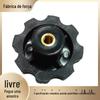 44mm-M8M6M10 Flor de Ameixa Cabeça de Plástico Aperto Manual Porca Manípulo Porca de Ajuste Porca Fabricante