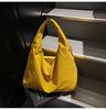 2026 Estilo Páramo Estilo Perezoso Bolso de Hombro para Axila Estilo Campus Versátil para Viajar Moda Simple Gran Capacidad Bolsa de Tela Bolso para Mujer
