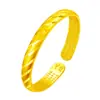 Pulseira Chuva de Meteoros Herança Antiga Eletrodeposição a Vácuo Ouro de Areia Vietnamita Pulseira Céu Estrelado Aberta Parede Interna Pulseira Sutra do Coração