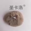 Bola de pelo de conejo de 5-6 cm, colgante de joyería de primavera, accesorios para tocados, accesorios de bricolaje, accesorios para tocados, venta al por mayor