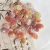 Accesorios de Joyería Natural: Ágata Escarlata, Ágata Roja del Sur, Accesorios de Joyería de Zorro Peludo, Colgantes, Accesorios de Zorro de Nueve Colas de Fuente de Sal