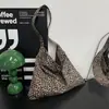 Bolsa de Ombro com Estampa de Leopardo Moda Europeia e Americana Transfronteiriça Bolsa de Compras Grande Capacidade Feminina Bolsa de Armazenamento Leve e Descontraída