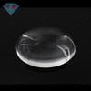 Gema Huagang en forma de huevo, vidrio blanco liso, piedra desnuda, ovalada, plana, lisa, venta al por mayor, diamante de cristal, diamante de imitación