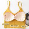 Talla Extra Grande Belleza Espalda Mismo Estilo Espalda en U Sujetador Deportivo Sexy Envuelto en el Pecho Sin Aros Chaleco Deportivo Ropa Interior de Tirantes para Mujer