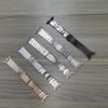 Pulseira de metal s8 dentada adequada para iwatch7654321SE estojo de pulseira Apple watch conjunto