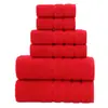 Juego de Toallas de Sarga Best-Seller Transfronterizo Taolefu, Toalla Promocional Absorbente de Algodón Liso, Toalla Promocional Personalizable con Logo