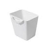 Caja de almacenamiento para colgar en la pared, cesta de plástico para el hogar, carrito pequeño para colgar en la pared, estante de almacenamiento para la mesita de noche del dormitorio, cesta de almacenamiento para la cocina.