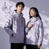 Jaqueta Luotuo Três em Um Feminina e Masculina Impermeável Quente Roupas de Trabalho para Exterior LOGOTIPO Personalizado
