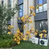 Outono 2026 Plantas Verdes Artificiais Casamento Decoração de Casa Plantas Verdes Falsas Atacado