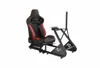 Suporte de Assento para Simulador de Corrida Conjunto Volante de Jogo Suporte Volante Alto Torque com Câmbio Manual Freio de Mão Garra r5r9