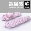 Zapatillas Plegables Portátiles de Viaje Estilo Nuevo, Antideslizantes, Ultraligeras, Desmontables, Adecuadas para Uso en el Baño de Mujeres