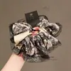 Goma para el pelo extragrande estilo coreano, coletero estilo perezoso para niñas, accesorio para el pelo de alta gama, cinta para moño de alta elasticidad