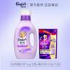 Amaciante de Tecido Jinfang Anti-Estático Fragrância de Longa Duração Agente de Cuidado Suave Lavanda 1L