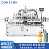 Máquina Llenadora Automática de Pasta de Pistón Servo de 10 Cabezales Zonesun