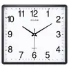 Reloj de Pared Grande Silencioso Estilo Nórdico Cuadrado con Calendario Reloj de Cuarzo Esfera Creativa Minimalista Moderno de Moda Reloj para el Hogar