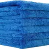 Toalha de Limpeza para Carro em Fleece Coral com Borda Cortada, Fibra Ultrafina 550Gsm, Espessa, Sem Fiapos, Absorvente, Suprimentos de Lavagem de Carro