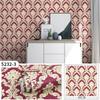 Papel tapiz de flores grandes estilo europeo autoadhesivo engrosado retro fondo de pared de dormitorio pegatina papel tapiz habitación sala de estar pared dormitorio espalda