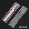 Pinza de Delfín Redonda de Cabeza Corta Herramienta para Injerto de Pestañas Rizador de Pestañas Postizas Portátil Fácil de Usar Pinzas para Pestañas de Regalo para Principiantes
