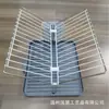 Estante Plegable Tipo X de Acero Inoxidable Transfronterizo Estante de Secado Estante de Almacenamiento para Platos de Cocina Estante de Almacenamiento para Cuchillos, Tenedores y Copas de Vino