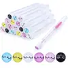 Fábrica com Pincel para Cílios Tubo de Diamante Portátil Pente Independente para Cílios Ferramenta de Maquiagem Pincel para Cílios Tubo para Cílios Pincel para Sobrancelhas