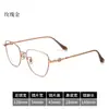 Armação de óculos de metal popular, ultraleve e confortável, com um visual moderno e estiloso, pode ser equipada com lentes, disponível para atacado 93809