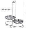 Soporte para cucharón de sopa de acero inoxidable Bandeja Colgador de cucharas para restaurante Estante para cucharas de restaurante Hot Pot Estante para espumadera Hotel Cuchara pública Estante para palillos públicos Reposacucharas