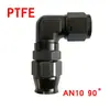 Accesorios de Modificación de Automóviles A Prueba de Fugas de Alta Presión Tubo de Ptfe Forjado Junta de Refrigeración de Aceite Junta de Aceite del Enfriador de Aceite Adaptador de Tubo de Aceite de Ptfe