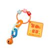 Llavero con texto inspirador creativo, colgante, regalo para niños, bolsa de acrílico, colgante decorativo DIY, premio para estudiantes