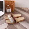 Zapatos de Casa para Interior Procesamiento Sandalias y Pantuflas de EVA para Hombre Tallas Grandes para Mujer Sencillos Zapatos Adhesivos de Lino para Pareja