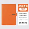 Caderno A5 com fecho magnético, caderno executivo de alta qualidade, personalizável com logo, diário de escritório simples