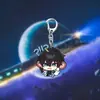 Chaveiro de acrílico de Honkai: Star Rail com designs de Borboleta, Beberrão da Lua, Vaga-lume, Areia Dourada e Fogos de Artifício