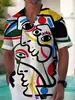 Amazon AliExpress nueva importación transfronteriza comercio exterior nueva chaqueta de camisa para hombre estampado completo fabricantes suministro