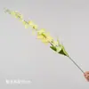 Flores artificiais em tons de amarelo para decorações de casamento, arranjos de hotel, decoração suave para casa, arranjos de corredor, arranjos florais e materiais decorativos