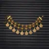 Pulseira de Tornozeleira com Franjas de Moedas Vintage Mais Vendida no Exterior, Joia de Alto Padrão, Estilo Étnico Boêmio, Direto do Fabricante