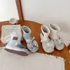 Botas Martin femininas estilosas estilo coreano com strass, nova coleção outono/inverno 2026, solado macio, estilosas e versáteis com forro de fleece