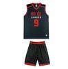 Verão Novo Basquete Terno Terno Masculino Respirável Colete Estampado Terno Esportivo Treinamento Jersey Competição Terno Verão