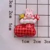 Navidad Dibujos Animados Muñeco de Nieve Resina Accesorios DIY Pegamento de Crema Funda de Teléfono Imán para Nevera Pasador Cuerda para el Cabello Joyería Accesorios Pequeños