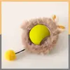 Pelota de Juguete Automática para Gatos Transfronteriza, Pelota de Autoentretenimiento Resistente a Mordidas con Cuerda, Suministros para Mascotas, Pelota Saltarina, Pelota Saltarina
