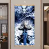 Pequeno Nezha Naohai Ao Bing Ao Guang Rei Dragão das Quatro Mares Papel de Parede Envolvente Pintura de Parede Sala de Estar Entrada Caixa de Relógio Pintura Decorativa