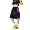 Shorts de Trabajo de Cuadros Patchwork Estilo Americano para Hombre, Shorts Deportivos de Seda de Hielo Finos de Secado Rápido para Verano, Pantalones Casuales de Playa de Cinco Puntos
