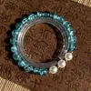 Pulseras de Cristal Imitación Explosión de Grietas de Hielo al por Mayor en Stock Pulseras de Hielo Transparentes Tendencia en Transmisiones en Vivo de Tiktok y Xiaohongshu al por Mayor