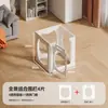 Nuevo Recinto Transparente para Mascotas Transfronterizo Jaula para Perros de Interior para Perros Pequeños y Medianos, Barrera de Valla Bichón para Prevenir Escapes