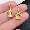 Colgantes de Aleación de Oro Antigua Transfronteriza Serie Imitación de Vino Charms para Pulsera, Collar, Llavero DIY Accesorios de Joyería